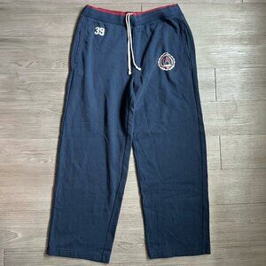 Y2K 00s Aeropostale Navy Blue Straight Leg Sweatpants Mallcore Size L